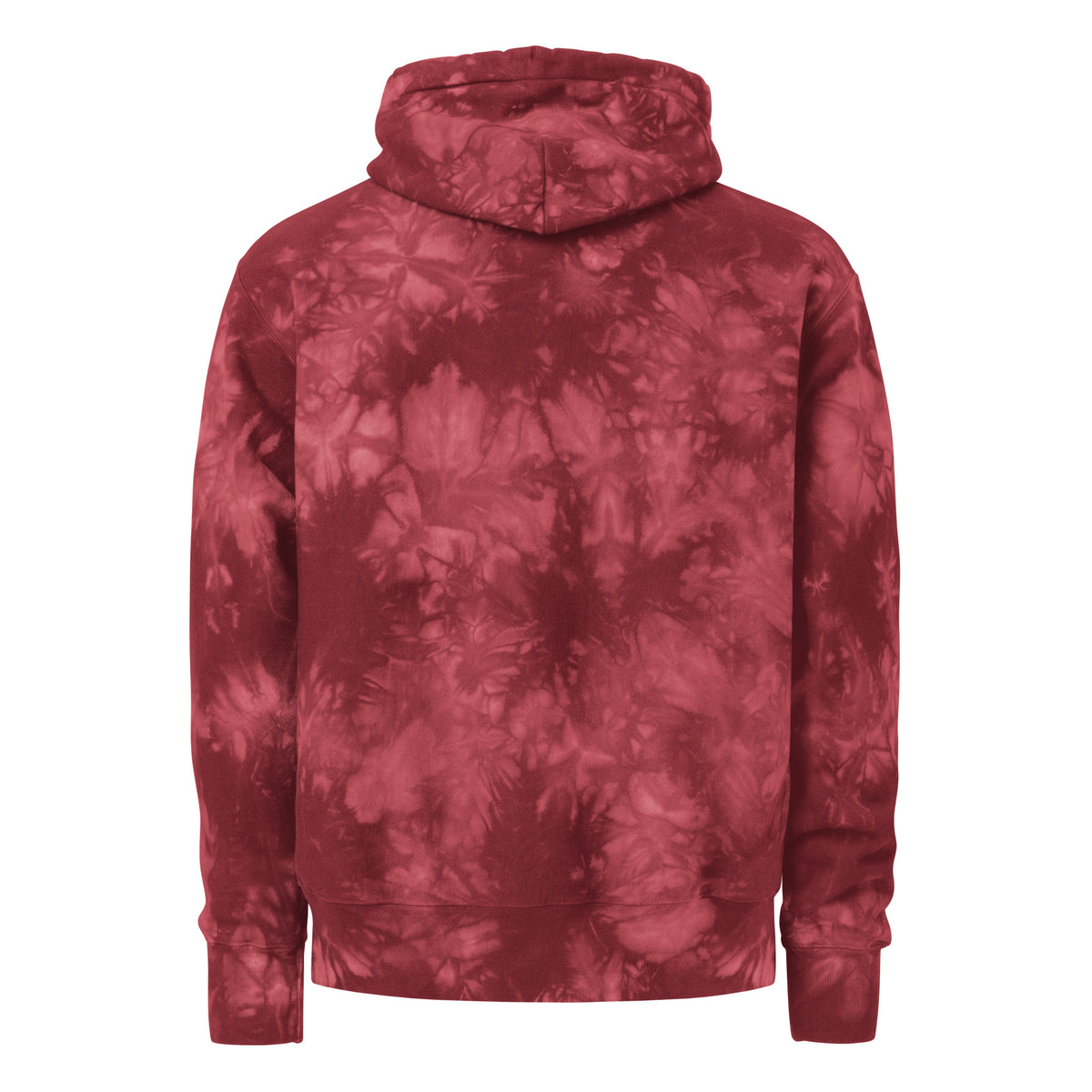 INTRUDER 424 LOGO Champion tie-dye hoodie